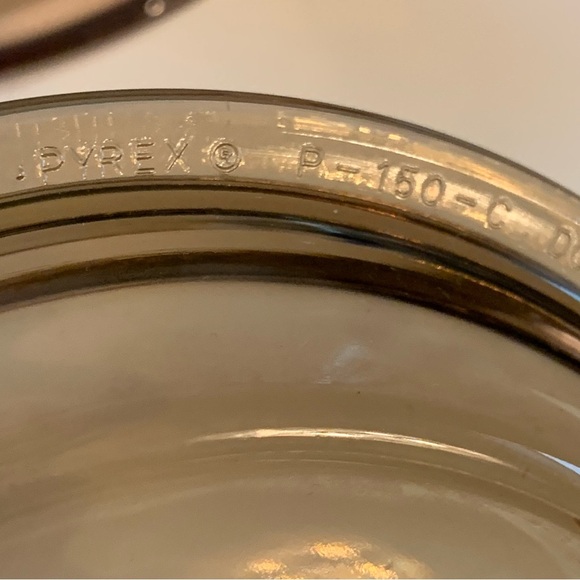 Vintage Pyrex Vision Corning Ware Glassware Pan Grab Heat-N-Eat Amber Set + Lids - Picture 7 of 14